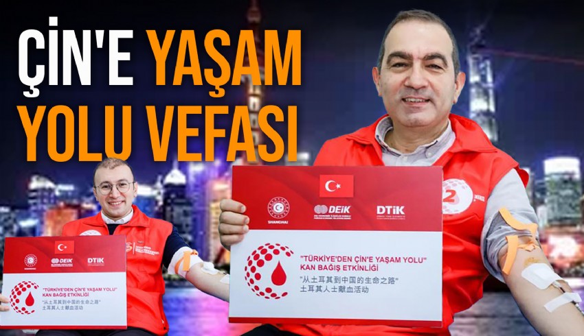 Türk gurbetçiler kan bağışıyla teşekkür etti