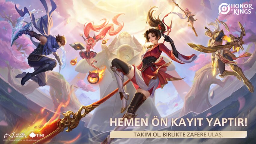 MOBA Oyunu Honor of Kings Yakında Türkiye’ye Geliyor!